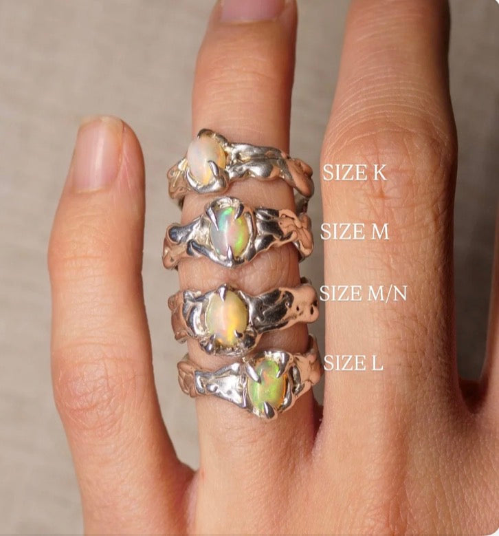 One of One Opal Rings