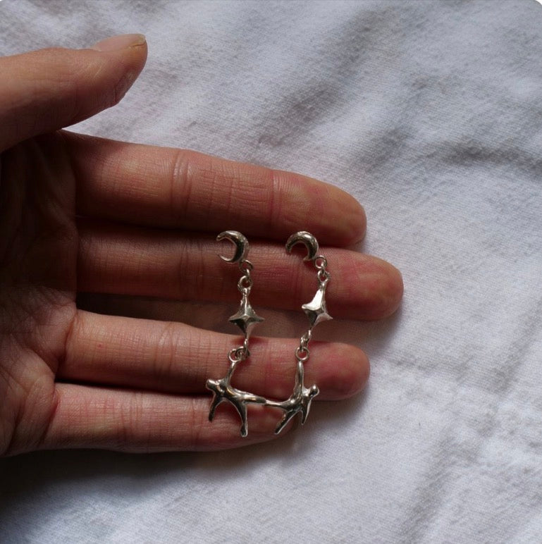 Cosmic Man Earrings