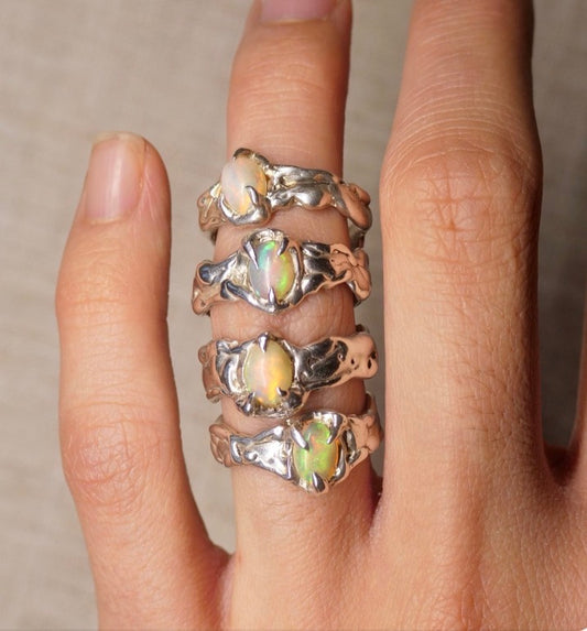 One of One Opal Rings