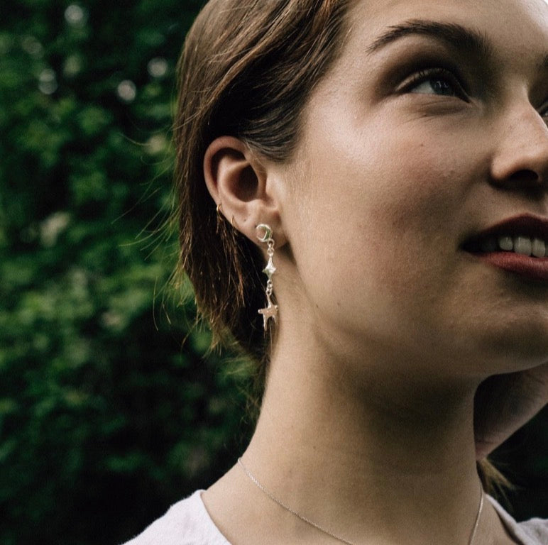 Cosmic Man Earrings