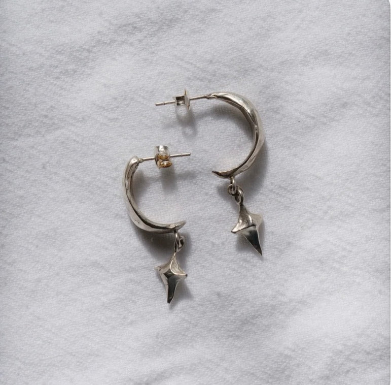 Dangly Star Earrings