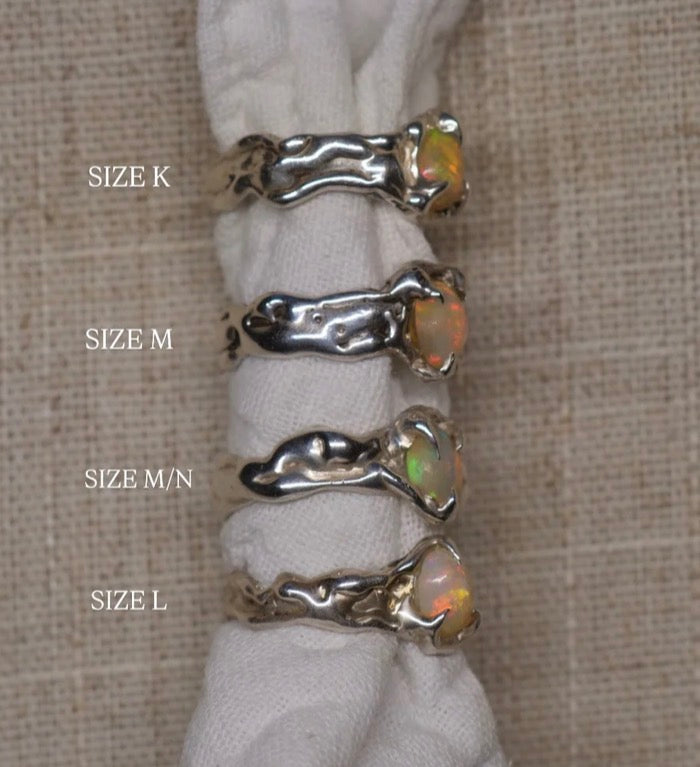 One of One Opal Rings