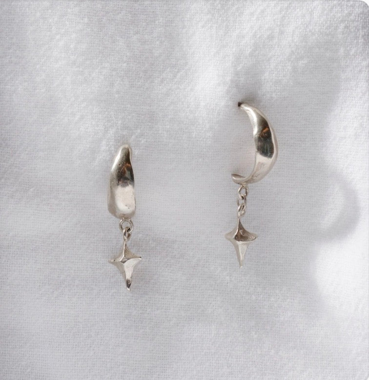 Dangly Star Earrings